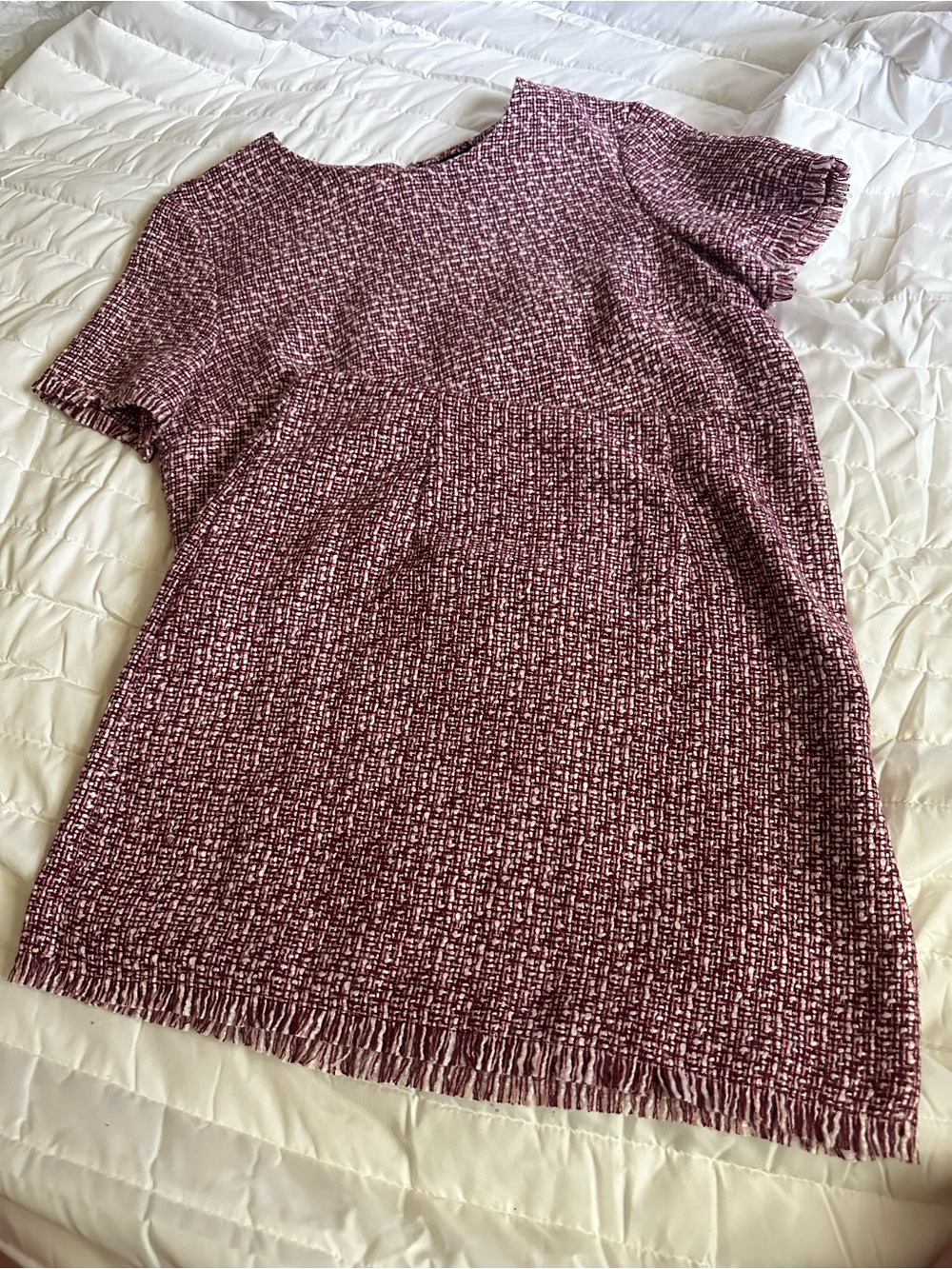 Tweed Skirt Set